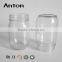 Round large glass jars with screw top lid 350ml