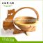 Fruit basket made by Bamboo kitchen decoration food grade