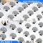 Beelee Round Brass Shower Rubber Nozzle Filtered High Flow Shower Head