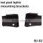 Jeep wrangler windshield mount light brackets for led pot lights mounting brackets