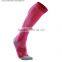 wholesale custom cheap striped club white blue soccer socks