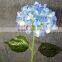Wholesale Cheap Real touch latex flowers wedding flowers single stem hydrangea
