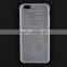 Translucent wiredrawing cell phone case for iphone & samsung