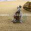 High quality gift pewter & natural shell figurine home decor