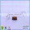 clear glass test tube with cork 90ml