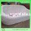 Cubic Rattan Furniture Wicker Garden Single Sofa with Side Table Patio