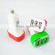 5.1a portable usb car charger 3 usb ports car charger adapter for smartphone