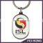 Wholesale Promotional Design Your Own Sport Logo in Printing Key Chain Rings