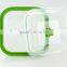 fresh keeping functional LFG and FDA passed foldable food storage ,silicone fresh container,picnic lunch box