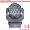 factory direct sale led DMX 19x15W beam rgbw 4in1 moving light with zoom