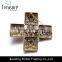 2015 latest wholesale beads in center four red squares surrounding fashion popular brooch