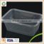600ml PP Disposable Three Compartments Plastic Food Storage container company SGS/FDA Appoval Microwave Oven safe