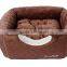 quality suede dog bed/Factory Direct Wholesale High Quality Various Fabric and Pattern Pet Bed