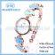 Fashion alloy geneva bracelets watches 2016