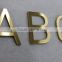 High quality alphabet letters brass, brass alphabet letters