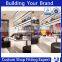 shopfitting supplier guaranteed quality modern leather bag shop design