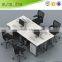 China Supply Office Furniture Opening Style Desk System Office Desk Partition Low Partition