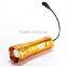 Blue white LED light flashlight