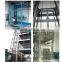 Safety storehouse using hydraulic work platforms equipment for elevating
