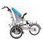 baby trailer mother and baby bicycle