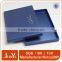 Square white plain cardboard baby gift box with lids