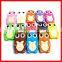 2015 New Design 3D Animal Shaped Phone cell with eco-silicone