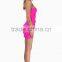 2016 designer-one-piece-party-dress off shoulder Backless Pleated evening Dress