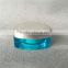Blue cream cosmetic acrylic jar