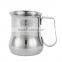 16 oz with measure metal milk jug for sale