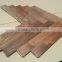 Prefinished Herringbone black walnut Engineered flooring 600x90/125x14/3mm