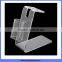 Cheaper High reflective custom blue acrylic pen display stand