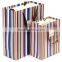 Various Color And Type of Stripe Paper Bag Paper Gift Bag