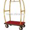 Bellman's Luggage Cart (Gold finished)