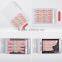 Wholesale metallic designated artificial nail art tips pre design full cover color manicure fake nail tips 12 pcs/box