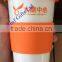 11OZ Ceramic Coffee Mug Without Handle, White Blank Ceramic Mug With Lid