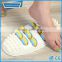 Health Care Oval Shape 4 Row Reflexology foot Massager Roller Round Foot Plantar Acupoint Massage Body Feet Device
