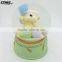 popular wedding ceremony cute bear resin Led snow globe