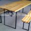 wooden banquet folding beer table sets wholesale