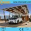 Ground mounting system car parking solar structure for installation