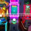 Cool running arcade machine with colorful cabinet children running 3d video car racing game machine charming game machine
