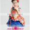 K136 New Arrival chinese style spaghetti strap knee length ball gown pageant dresses for little girls