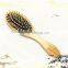 wholesale healthy massage cushion wooden wood teeth hair brush