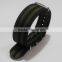 Black Grey Black Gray Stripe Nylon Canvas Wrist Watch Band