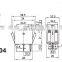 toy switch,4p IP54 waterproof rocker switch with lock,IP65 waterproof 4p locked rocker switch