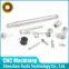 Custom Precision CNC turned machining knurled rod in China