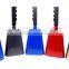 11.2inch handle cow bell with rubber grip