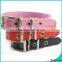 Luxury Black Leather Dog Collar for Pet Accessories (PC15121410)