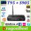 Top selling 2gb ram 8gb rom metal kodi 16.0 full loaded t95 android 5.1 4k ultra hd ott tv box