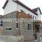 Clay Bricks and Grey Color Exterior Wall