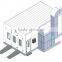 Wholesale technologically advanced JF 701 infrared type spray booth for painting and baking purpose